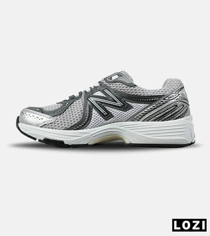 کفش کتانی مردانه و زنانه طوسی خاکستری New Balance 860 V.02 مدل 7532
