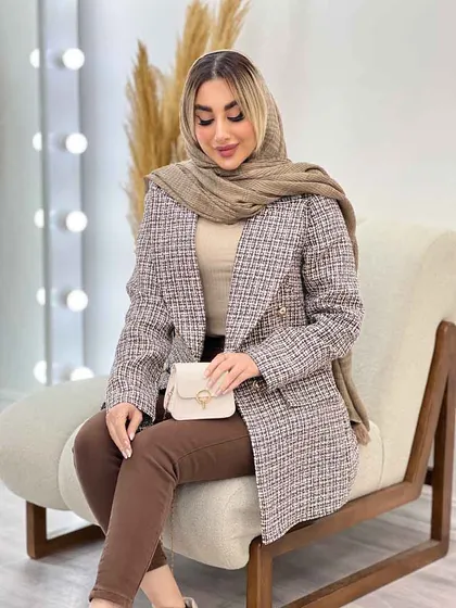 مانتو شنل شش دکمه