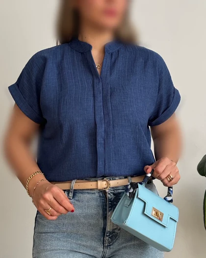 بلوز آستین کوتاه رامش