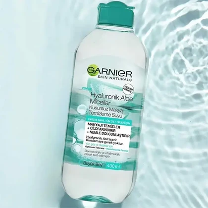 میسلار واتر گارنیر مدل HYALURONIC ALOE حجم 400 میلی