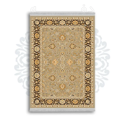 *جدید* فرشینه از جنس پارچه شانل مخمل ترک طرح فانتزی برند دفه کد 1120