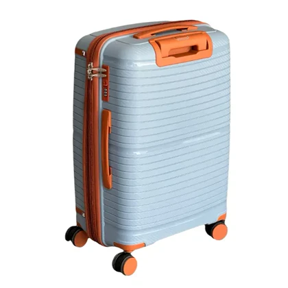 چمدان نشکن تیتان پلورا مدل TITANPLORA - TP6666 TRAVEL IN STYLE سری 4 عددی (کیف آرایشی هدیه)