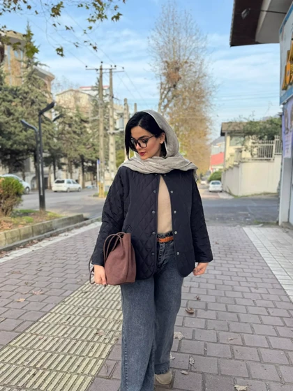 کاپشن زنانه آستردار خاص