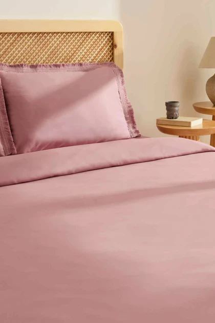 سرویس روتختی دو نفره Karaca Home مدل Helios پنبه - صورتی