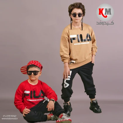 بلوز شلوار اسپرت طرح FILA