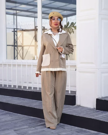 ست کت و شلوار زنانه آندیا