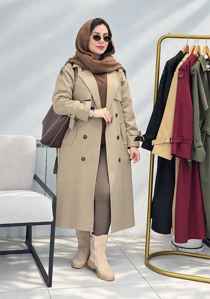 ترنچ کت آستردار ونوس