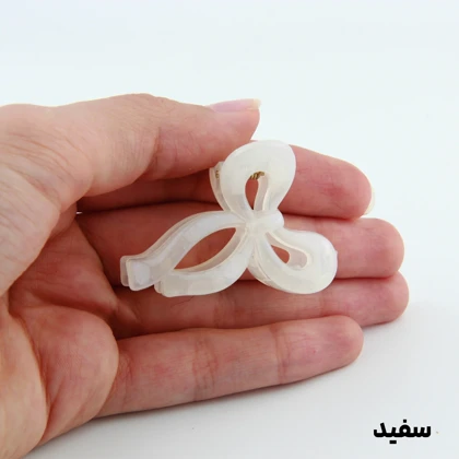 کلیپس دخترانه مدل پاپیون دنباله دار کوچک