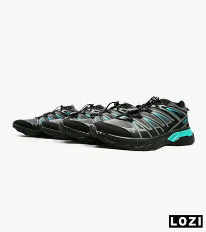کفش کتانی بزرگ پا مشکی آبی دریایی سالومون Salomon X ULTRA