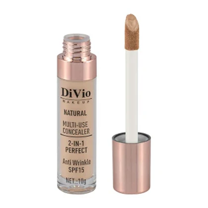 کانسیلر دیویو 2 در 1 حاوی ضدچروک و ضدآفتاب Divio spf15