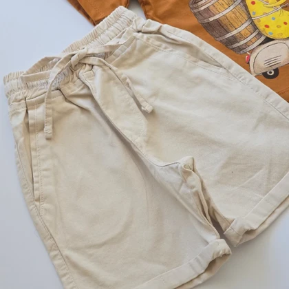 تیشرت شلوارک فانتزی بیرونی زرافه (1042)