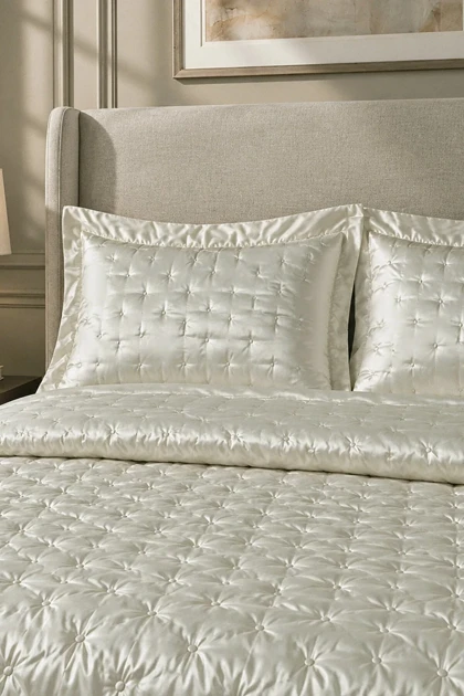 روتختی دو نفره Karaca Home مدل Glamour پلی‌استر - سفید