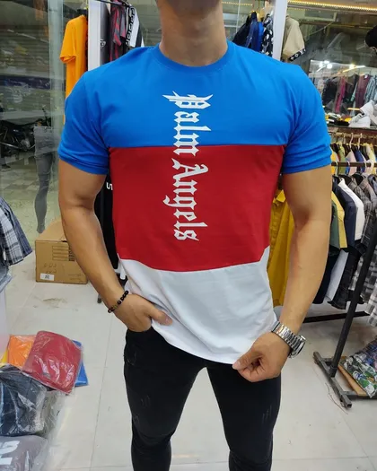 تیشرت ترکیبی طرح Palm angels