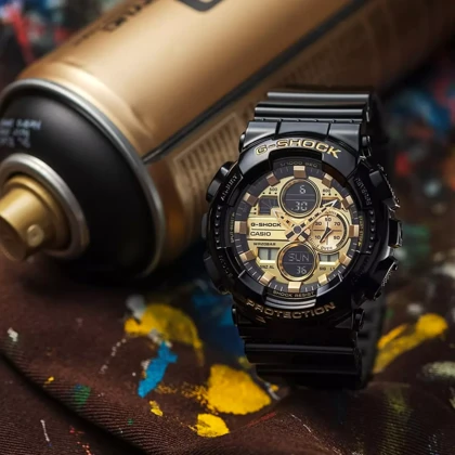 ساعت مچی مردانه کاسیو جی شاک CASIO G-SHOCK GA-140GB-1A1