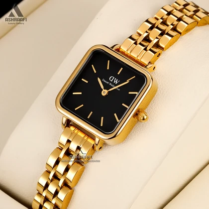 ساعت دنیل ولینگتون طلایی Daniel Wellington Quadro GB