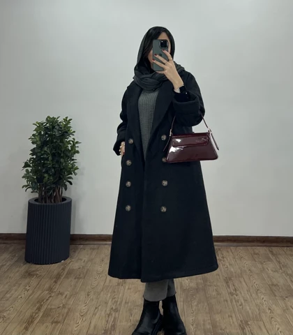 پالتو بلند آستردار بارلی 3
