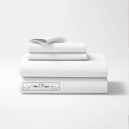 سرویس روتختی کاوری طرح بیسیک سفید کد 107000