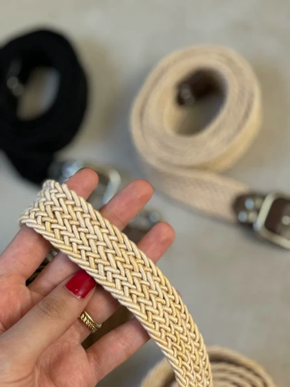 کمربند کنفی سگک دار