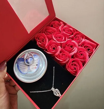 پک صدف پرورشی و گردنبند