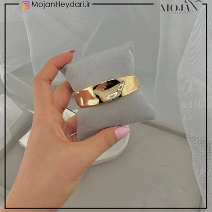 بنگل زنانه اسپرت استیل کدbs3075