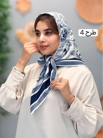 3265-روسری ابریشم وارداتی