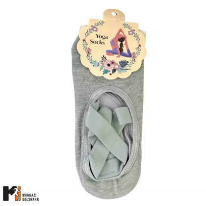 جوراب پیلاتس ضد لغزش کد 104