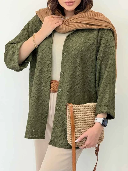 شومیز طرح لوزی سیما