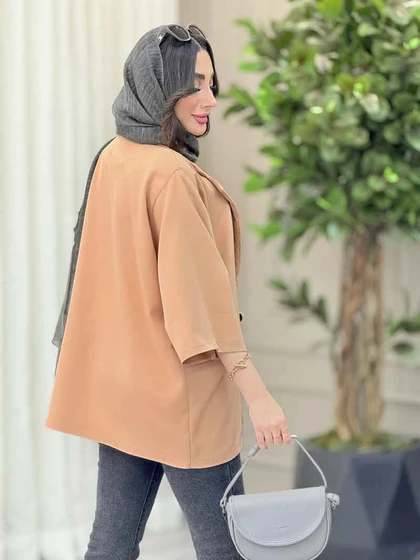 مانتو مازراتی دو جیب دو دکمه