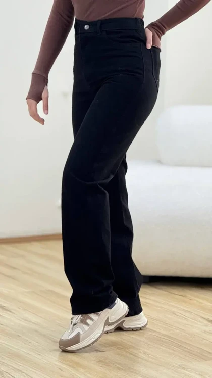 شلوار جین واید لگ8523