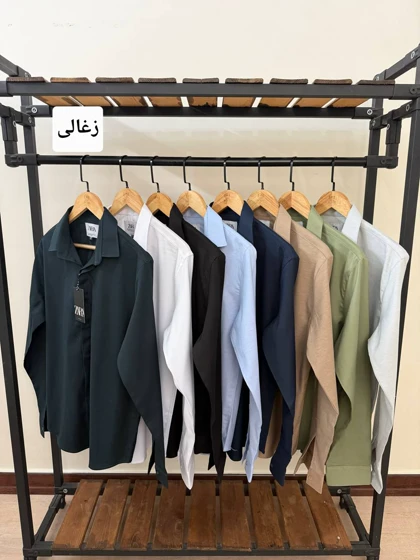 پیراهن استین بلند قابپک مخفی 2512