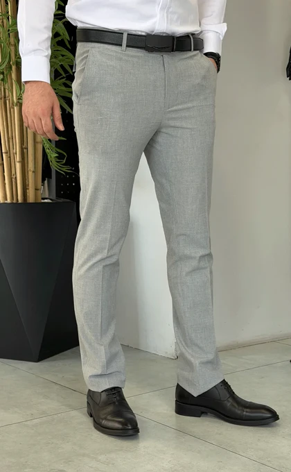 شلوار پارچه ای بزیاق ساده
