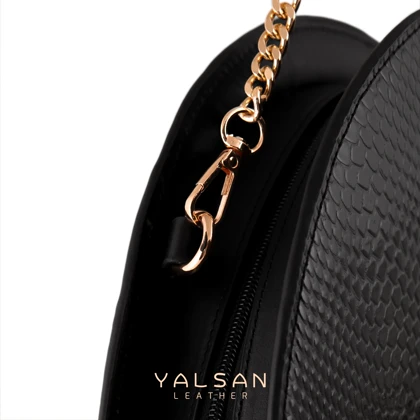 کیف دوشی زنانه چرم یلسان مدل منیل کد 153-MRV