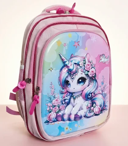 کوله پشتی یونیکورن برجسته مدل HORSE plus