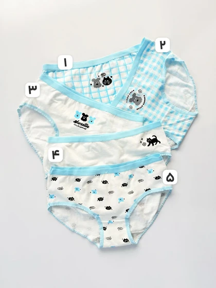 شورت اسلیپ نخ پنبه عروسکی طرح سگ