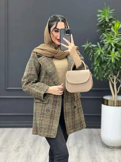 پالتو چهاردکمه دوجیب