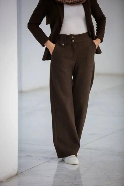 شلوار بگ دو دکمه