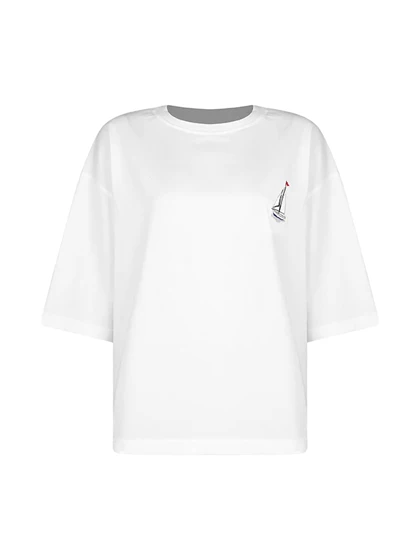 تیشرت باکسی قایق