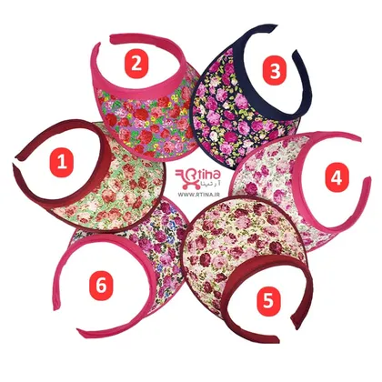 نقاب آفتابگیر بچه گانه مدل floral