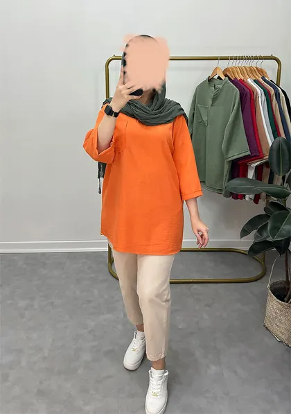 مانتو جلو بسته ساناز