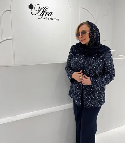 مانتو کتی جواهردوزی طرح شکوفه کد 14003698
