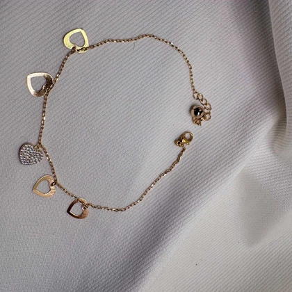 پابند ژوپینگ مدل «ریسه قلب» | رقص نگین و زنگوله با هر قدم