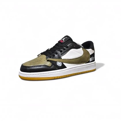 کتانی نایک ترویس مشکی زیتونی