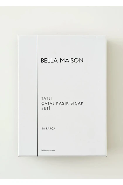 ست قاشق چنگال کارد 12 نفره Bella Maison مدل Siena