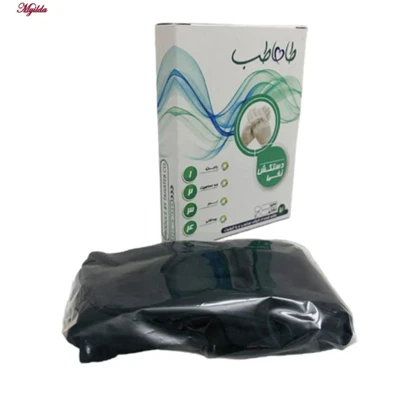 دستکش طاها طب مدل ضد حساسیت مچ دار رنگ مشکی