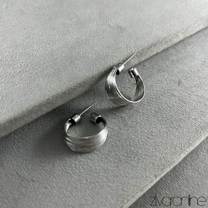 گوشواره زنانه YSX ژورنالی حلقه‌ای 20373