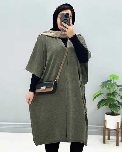 پانچو بافت‌ساده