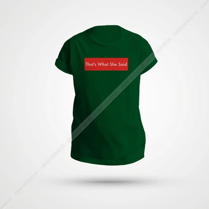 تیشرت Office طرح she said