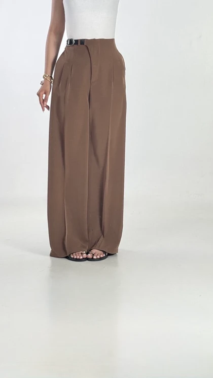 شلوار  بگ کمربندی  کد 200290