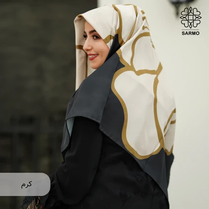 روسری ابریشم کجراه گلرخ - اقتصادی