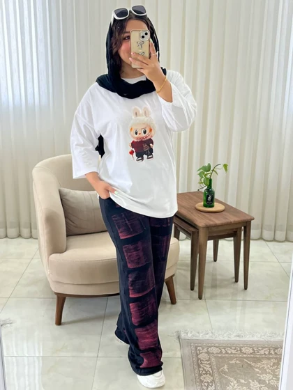 ست لبوبو اسپرت دخترانه و زنانه بیرونی کد 450